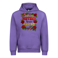 Tulip First my mother forever my friend Mother's Day Urban Hoodie - FaDigitalArtStudio