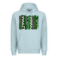 Blue Mist Soccer brushstroke Premium Hoodie - HowdyJamesFarm