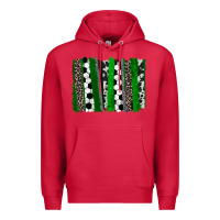 Cardinal Soccer brushstroke Premium Hoodie - HowdyJamesFarm