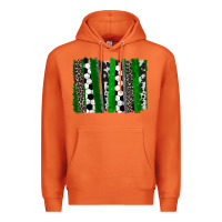 Carrot Soccer brushstroke Premium Hoodie - HowdyJamesFarm