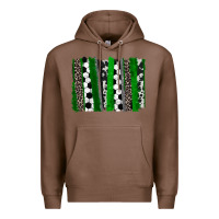 Chestnut Soccer brushstroke Premium Hoodie - HowdyJamesFarm