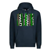 Navy Soccer brushstroke Premium Hoodie - HowdyJamesFarm