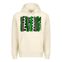 Sandshell Soccer brushstroke Premium Hoodie - HowdyJamesFarm
