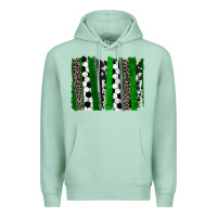 Seafoam Soccer brushstroke Premium Hoodie - HowdyJamesFarm