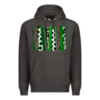 Smoke Soccer brushstroke Premium Hoodie - HowdyJamesFarm