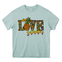 Arona love summer pinapple Heavy Core Tee - CowhideDigitalArt