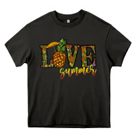 Asphalt love summer pinapple Heavy Core Tee - CowhideDigitalArt