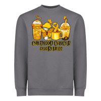 Storm Childhood Cancer Awareness coffee cups Heavyweight Sweatshirt - NancyCooperArtShop