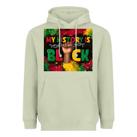 Matcha my history is black Heavyweight Hoodie - TumblerDesignByShophia