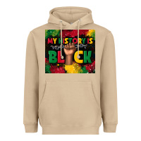 My History Is Black Heavyweight Hoodie | Teevron