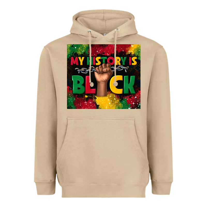 My History Is Black Heavyweight Hoodie by TumblerDesignByShophia | Teevron