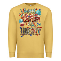 Antique Gold Sweet land of liberty 4th of july Premium Sweatshirt - HowdyJamesFarm
