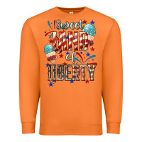 Carrot Sweet land of liberty 4th of july Premium Sweatshirt - HowdyJamesFarm