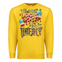Lemon Sweet land of liberty 4th of july Premium Sweatshirt - HowdyJamesFarm