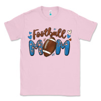 Bubblegum Pink football mom Classic Tee - MaliasSmallBusiness