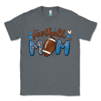 Charcoal Heather football mom Classic Tee - MaliasSmallBusiness