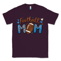 Plum football mom Classic Tee - MaliasSmallBusiness