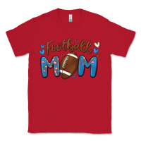 Red football mom Classic Tee - MaliasSmallBusiness