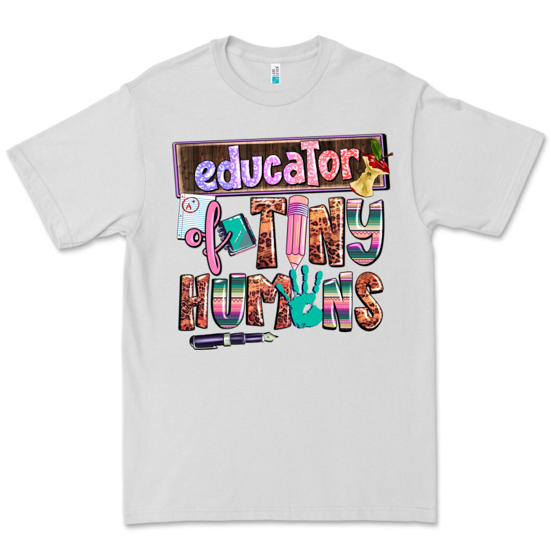 Educator Of Tiny Humans Premium Tee by AdoDesignShop | Teevron