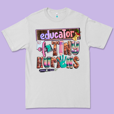 Educator Of Tiny Humans Premium Tee Designed By Adodesignshop