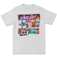 Dove Grey educator of tiny humans Premium Tee - AdoDesignShop