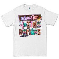 White educator of tiny humans Premium Tee - AdoDesignShop