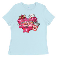 Baby Blue my residents are my valentine Ladies Tee - RacoonDesign