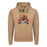 Vintage Coffee merry christmas truck Vintage Hoodie - BarkalooDesign