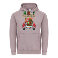 Vintage Zinc merry christmas truck Vintage Hoodie - BarkalooDesign
