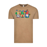 Vintage Coffee autism gnome Vintage Tee - MaliasSmallBusiness