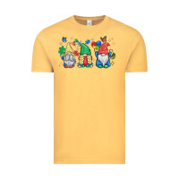 Vintage Mustard autism gnome Vintage Tee - MaliasSmallBusiness
