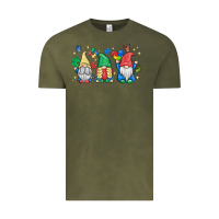 Vintage Olive autism gnome Vintage Tee - MaliasSmallBusiness