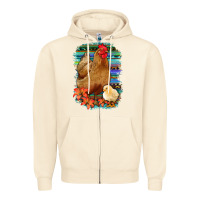 Sandshell Chicken with Chick Zipper Hoodie - Bettercallsaul