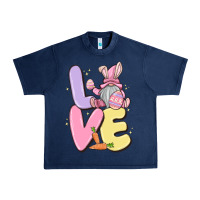 Navy love easter gnome Urban Heavy Tee - MaliasSmallBusiness