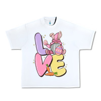 White love easter gnome Urban Heavy Tee - MaliasSmallBusiness