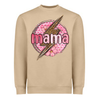 Mushroom mama lightning bolt valentine s day Heavyweight Sweatshirt - MaliasSmallBusiness