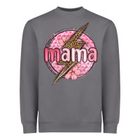 Storm mama lightning bolt valentine s day Heavyweight Sweatshirt - MaliasSmallBusiness