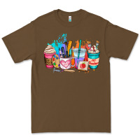 Cacao art teacher coffee cup Premium Tee - AdoDesignShop