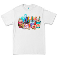 White art teacher coffee cup Premium Tee - AdoDesignShop