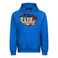 Cobalt all american papa Urban Hoodie - FaDigitalArtStudio