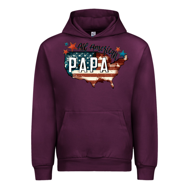 All American Papa Urban Hoodie by FaDigitalArtStudio | Teevron