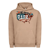 Pigment Burro all american papa Urban Hoodie - FaDigitalArtStudio