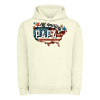 Pigment Pistachio all american papa Urban Hoodie - FaDigitalArtStudio