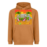 Meerkat summer caravan Heavyweight Hoodie - TumblerDesignByShophia
