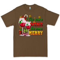 Cacao The more wine the more merry Premium Tee - AdoDesignShop