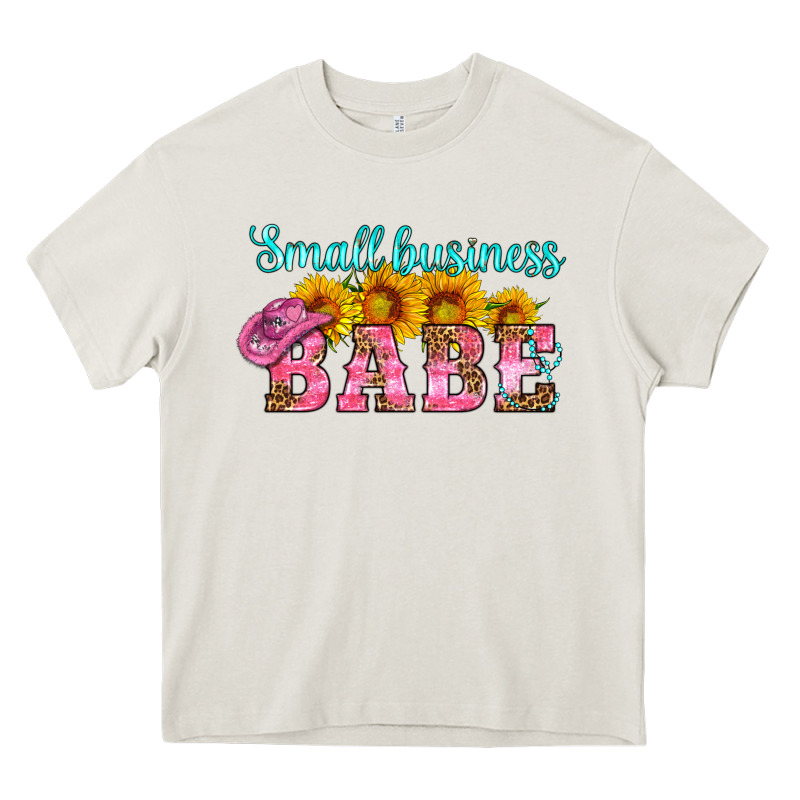 Small Business Babe Heavy Core Tee by HRA Design Shop | Teevron