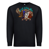 Black God bless the USA Eagle 4th of july Premium Sweatshirt - HowdyJamesFarm