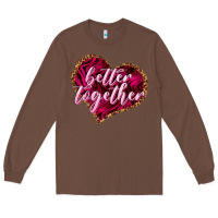 Chestnut better together Long Sleeve Tee - NancyCooperArtShop