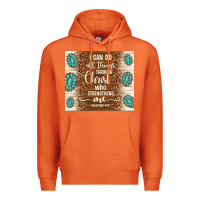 Carrot i can do all things through christ who strengthens Premium Hoodie - TumblerDesignByShophia
