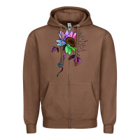 Chestnut Be Kind Autism Awareness Zipper Hoodie - Bettercallsaul